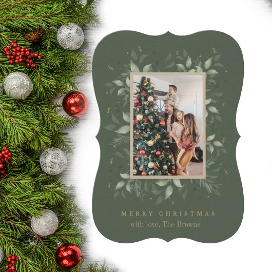 ホリー日 | メリークリスマスフォトホリデーカード