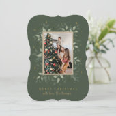 ホリー日 | メリークリスマスフォトホリデーカード (スタンド正面)