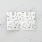 ホリー日 | メリークリスマスフォトホリデーカード シーズンカード (内部)