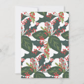 ホリー日 | Merry Christmas Photo シーズンカード (裏面)