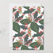 ホリー日 | Merry Christmas Tilt Photo シーズンカード (裏面)