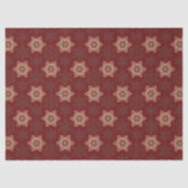 ホリー星伝統的クリスマスレッド 薄葉紙 (正面)