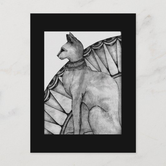 ホリー猫はがき ポストカード (正面)