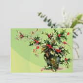 ホリー葉招待状 招待状 (スタンド正面)