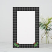 ホリー葉 |グレープレイド |クリスマス応援 便箋 (スタンド正面)