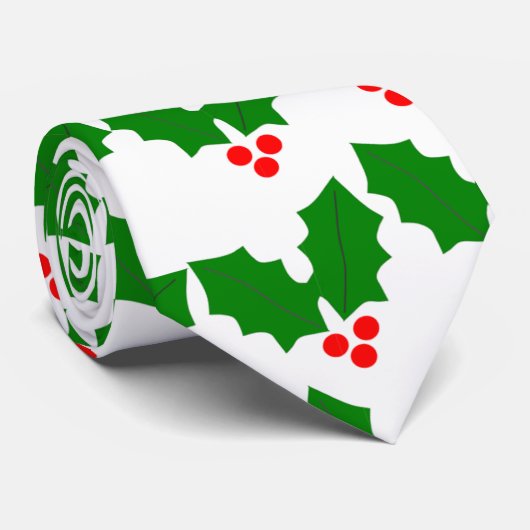ホリー葉 ネクタイ (ロール)
