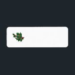 ホリー葉 ラベル<br><div class="desc">ホリーリーフラベル。</div>