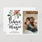 ホリー葉 |信じ魔法写真 シーズンポストカード (正面/裏面)