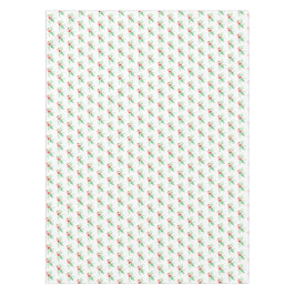 ホリー赤いベリーのクリスマスの水色 テーブルクロス