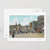 ホリー通りからの西部眺望 ポストカード (正面/裏面)