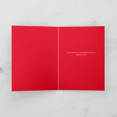 ホリー魅力的との美しいフェリズ・ナビダッドの願い シーズンカード (内部)