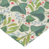 ホリー&アイビーフローラクリスマス テーブルクロス (アングル)
