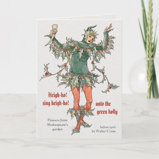 ホリー・ウォルター・クレーン・フロワーズ・フロム・シェイクスピア CC0969 シーズンカード (正面)