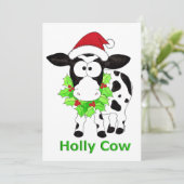 ホリー・カウクリスマス シーズンカード (スタンド正面)