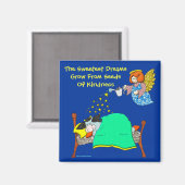 ホリー・カウズ「甘い夢」 マグネット (正面/裏面)