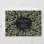 ホリー・クリスマス・フォト シーズンカード (裏面)