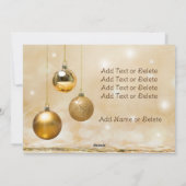 ホリー・クロス家族の写真クリスマス宗教聖書 シーズンカード (裏面)