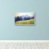 ホリー・クロス山、聖十字山、吉田博、ウッドカット キャンバスプリント (インサイチュ (ウッドフロア))