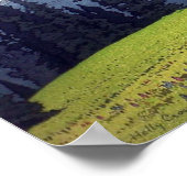 ホリー・クロス山、聖十字山、吉田博、ウッドカット ポスター (角)