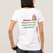 ホリー&ジョリーTシャツ Tシャツ (裏面)