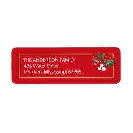 ホリー・スプリグ ラベル