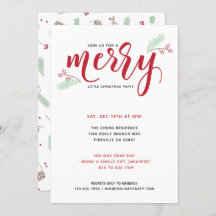 ホリー&パインリトルメリークリスマスパーティー