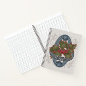 ホリー – フラワーアストロロジーと魔法 ノートブック (内部)