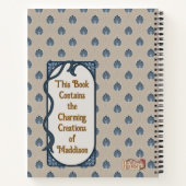 ホリー – フラワーアストロロジーと魔法 ノートブック (裏面)