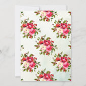 ホリー·フローラ誕生パーティー 招待状 (裏面)