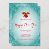 ホリー・ブリリー・アンド・ボウ 招待状 (正面/裏面)