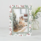 ホリー・ベリーの写真 クリスマス・ホリデー・カード シーズンカード (スタンド正面)