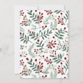 ホリー・ベリーの写真 クリスマス・ホリデー・カード シーズンカード (裏面)