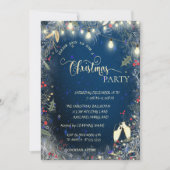 ホリー・ベリー、Glass 、Lights 会社のクリスマス・パーティ 招待状 (正面)