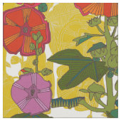 ホリー・ホッキー ファブリック (クローズアップ)