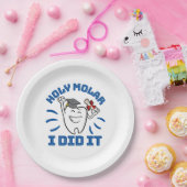 ホリー・モル私は歯科医RDH卒業した ペーパープレート (パーティー)