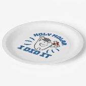 ホリー・モル私は歯科医RDH卒業した ペーパープレート (アングル)