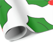 ホリー ラッピングペーパー (ロールコーナー)