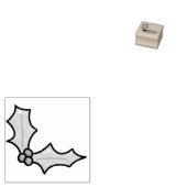 ホリー ラバースタンプ (押印)