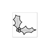 ホリー ラバースタンプ (インプリント)