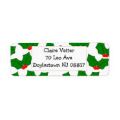 ホリー ラベル (正面)