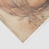 ホリー&レッドベリーのデコページ付きクリスマスフェアリー 薄葉紙 (詳細)