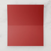 ホリー·葉ベリー·クリスマス|結婚の座席表 プレイスカード (内部開封)