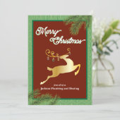 ホリ企業のデーフラットカード 招待状 (スタンド正面)