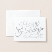 ホリ企業のパーソナライズされたデーカードシルバーカード