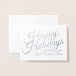 ホリ企業のパーソナライズされたデーカードシルバーカード 箔カード