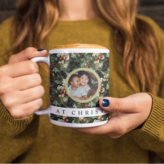 ホリ伝統的ー3写真 コーヒーマグカップ