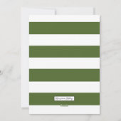 ホリ信じティ2枚のフォトカード |緑 シーズンカード (裏面)