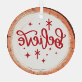 ホリ信じデーキープサケツリー ガラスオーナメント (裏面)