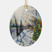 ホリ信じデーツリーオーナメント セラミックオーナメント (右)