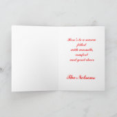 ホリ信じーとスノーフレークの写真 カード (内部)